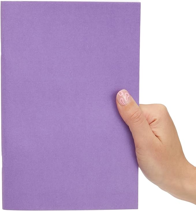 Paper Junkie 24 Pack Unlined Notebooks for Students - Blank Books for Kids to Write Stories and Draw - A5 Sketchbooks (5.5 x 8.5 In Blank Story Book For Kids)