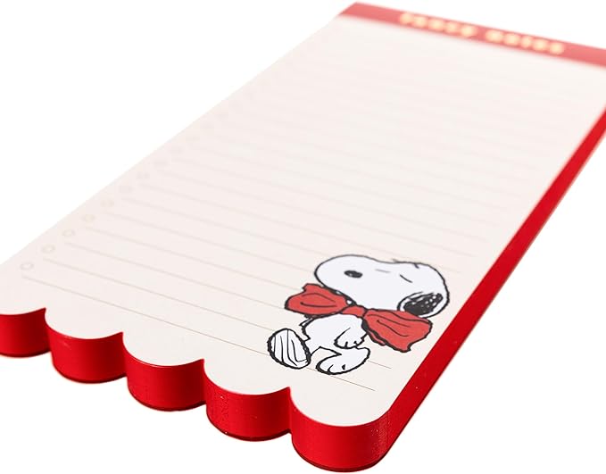 Graphique Peanuts® Scallop List Pad