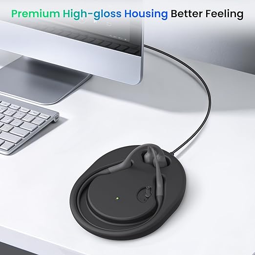 Charging Stand Compatible with Shokz Charging Cable, 3.93ft Magnetic Charger Cable USB, Wireless Charger Cord for Shokz Headphones OpenRun Pro,OpenRun,OpenRun Mini, OpenRun Pro Mini