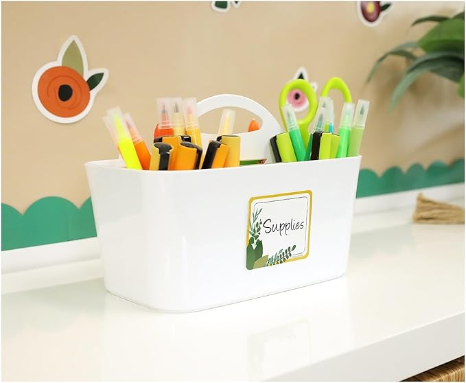 Carson Dellosa Grow Together 40PC Name Tags, Eucalyptus Nametags for Daycare Labels, Locker Organization, Hello My Name is Stickers, Back to School Decor, Classroom Essentials and Teacher Supplies