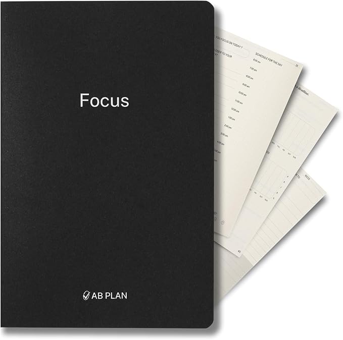 Weekly Planner – Hardcover Monthly Planner Habit Tracker – Goal Setting Daily Journal Undated Planner for Women, Men – Ultra-Thick Paper Day Planner For Notes, Organizing, Sleep Habit