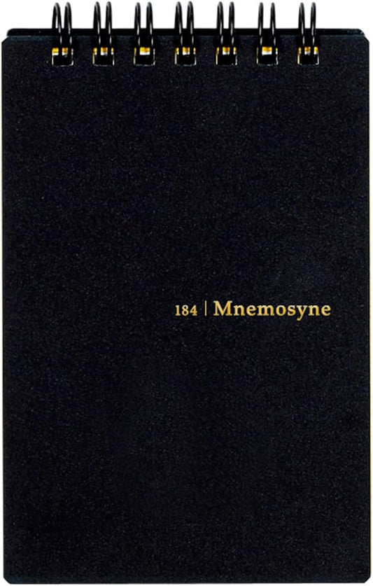 Maruman MNEMOSYNE Notebook 4.13 x 2.99 Inches (Modified A7), 5mm-squared, 70 Sheets (N184A)