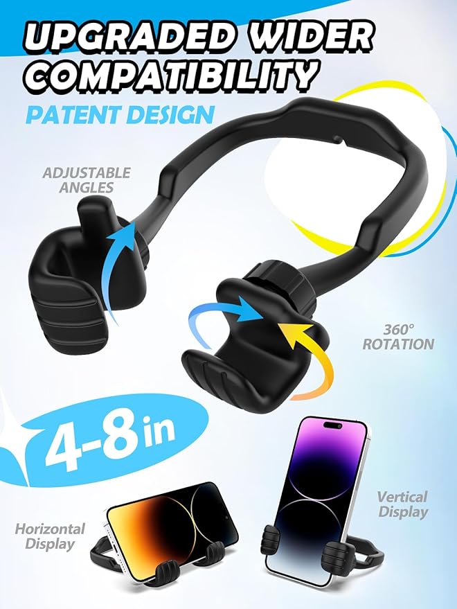Easter Basket Stuffers for Teens Boys Girls Him Men Ideas: 2 Pack Thumbs Up Lazy Phone Stand Cell Phone Holder Easter Gifts for Kids Teenage Son Her Women Wife Adults Funny Cool Gadgets