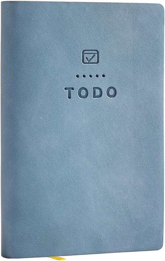 Tiita to Do List Notebook 98 Pages Daily to Do List Notepad for Work Pocket to Do List Undated Daily Planner 4.2"x 2.8" Small Checklist Notebook Blue