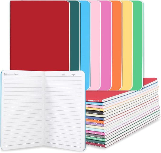 BESARME 16 Pack Mini Notebooks Bulk, Mini Pocket Notebooks for Kids Small Lined Pocket Notebook for Students School Supplies Notepads Colorful Classroom Gift Exchange Party Favors Easter Gifts