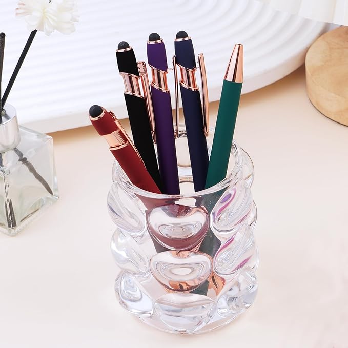 15 Pack Motivational Pen Set - Inspirational Quotes Retractable Ballpoint Pens for Office School Supplies, Encouragement Gifts for Women & Men, Multicolor