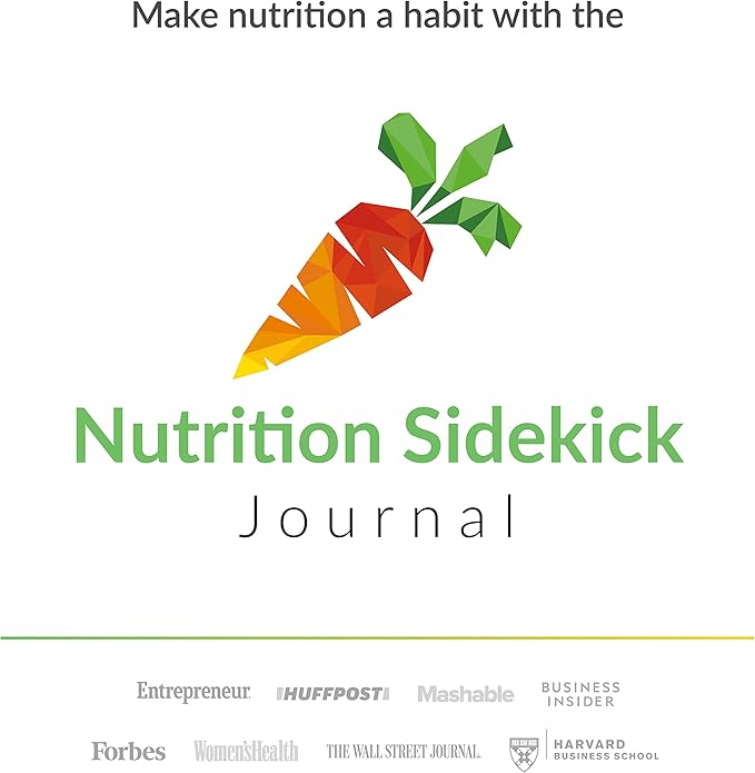 The Nutrition Sidekick Journal: Weight Loss Journal. Food Journals for Tracking Meals and Exercise. Food Diary for Weight Loss Planner. Weekly Meal Planner Notebook. Weightloss Journal and Planner.