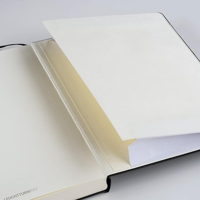 LEUCHTTURM1917 - Notebook Hardcover Medium A5-251 Numbered Pages for Writing and Journaling (Sage, Ruled)