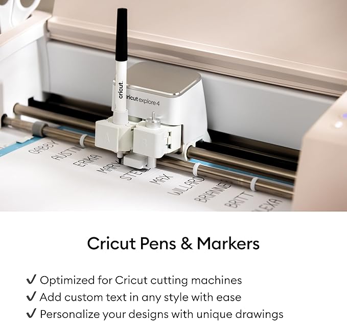 Cricut® Multi Pen Set, Black (8 ct)