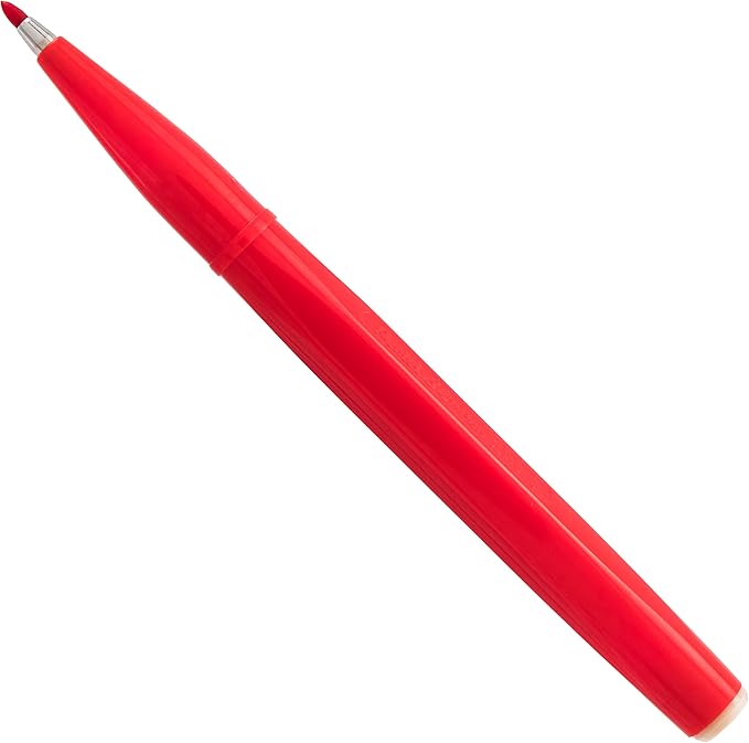 Pentel Arts Sign Pen, Fiber Tip, Assorted Ink, 5 Pack Pouch (S520-5)