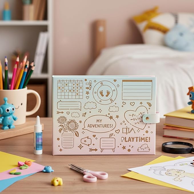 24 PCS 5x7 Inch Calendar Stencils for Planners, Planner Stencils Templates, Journal Stencil for Calendar Making, Habit Tracking, and Creative Journaling, Reusable Templates for Students, and Artists
