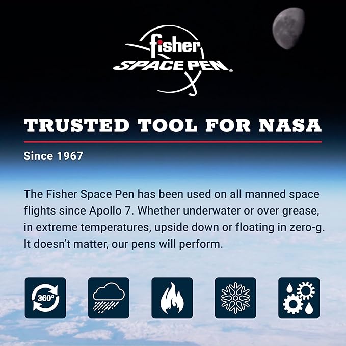 Fisher Space Pen Bullet Pen - 400 Series - Lacquered Brass - Gift Boxed