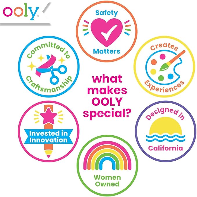 Ooly Color Sheen Metallic Gel Pens Set of 12-1.00mm Fine Point Shimmering Pens for Kids, Adults, Stationery and School Supplies
