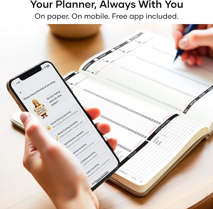 ADHD - A Self Care Personal Gratitude Journal to Increase Productivity and Success in Life & Work, Weekly & Monthly Undated Planner for Women and Men, Vision Board & Organizer + Stickers
