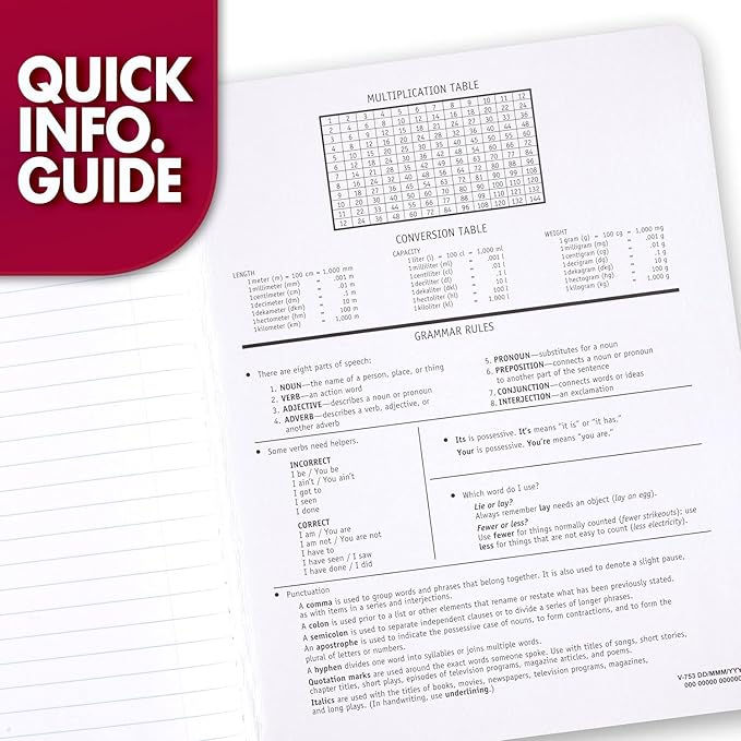 Mead Composition Notebook,Wide Ruled Paper,7-1/2" x 9-3/4",100 Sheets,Blue Marble (09918AY7),(Pack of 12)
