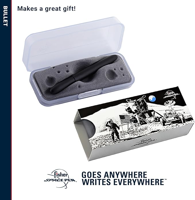 Fisher Space Pen - Bullet - Matte Black, Gift Boxed (400B)