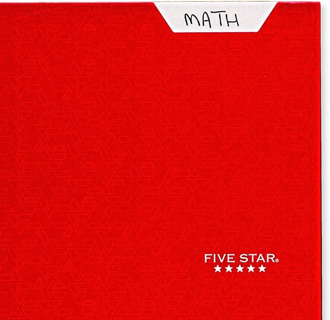 Five Star 4-Pocket Folder, 6 Pack, Paper Folder, Fits 3-Ring Binders, Holds 8-1/2" x 11" Paper, Assorted Colors (38056)