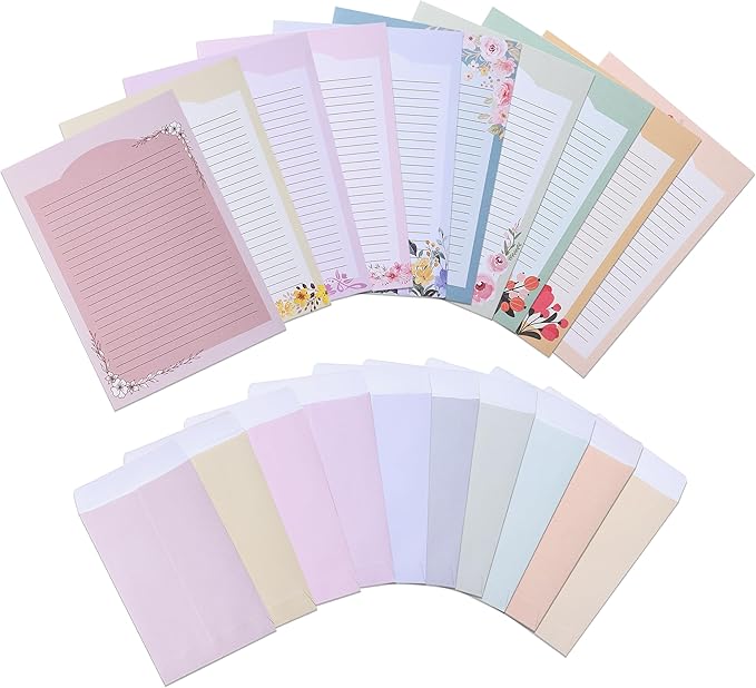 Mr. Pen- Stationery Writing Paper with Envelopes, 60 Letter Writing Paper with 30 Envelopes, Cute Stationary Set for Writing Letters, Letter Set