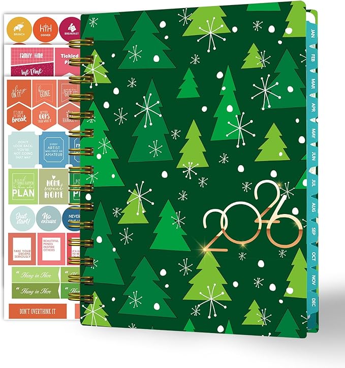 Ymumuda 2026 Planner, Daily Weekly Monthly Planner, 2026 Calendar Planner (Jan 2026 - Dec 2026), 8.4" x 6.3", Teacher School Student Work Agenda with Tabs, Ideal for School Office Supplies