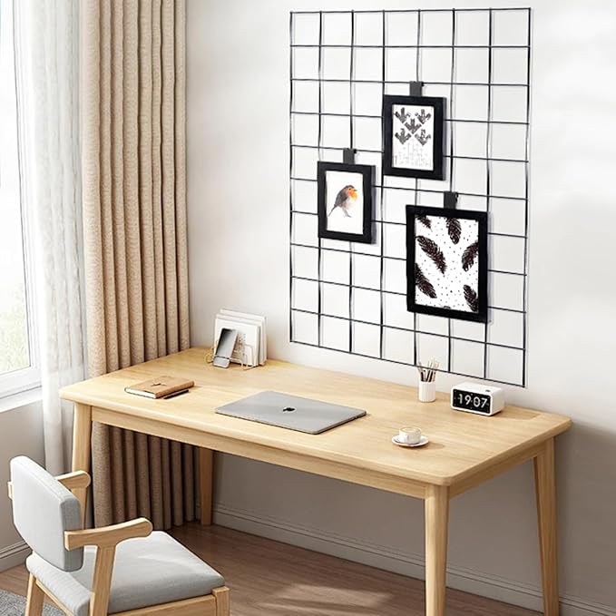 10PC Gridwall Notch Hooks, Grid Wall Hooks, Gridwall Picture Hanger, Gridwall Accessories for Retail, Displaying Photogragh, Art Shows, Paintings(Black)