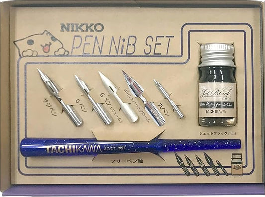 Tachikawa Pin Mfg. Tachikawa Nikko Manga Nib Set N-CPS