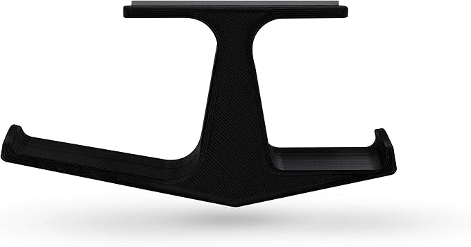 BRAINWAVZ The Gorgon - Under Desk Game Controller & Headphone Holder for XBOX, PS4, PS5, Series One, Steelseries, PC & Most Gamepads & Headsets, Screwless Hanger Stand, Black