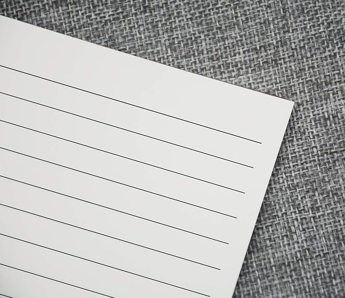 YYaaloa 8-Pack A5 Lined Sketch Book Soft Cover Spiral Notebooks Journals 120 Pages 5.7" x 8.3" Cream colored paper (A5 Lined black 8pcs)