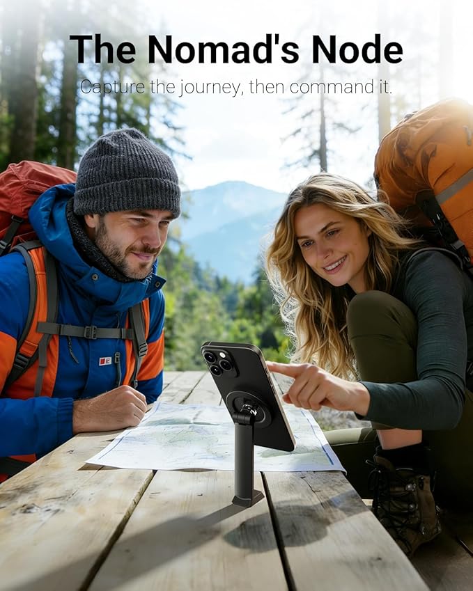 69" Magnetic Phone Tripod, Tripod for iPhone with Remote & Strong Magnetic Holder for Magsafe, Stable Cell Phone Tripod for Video Recording, Essential Tripod & Monopod Accessories for iPhone/Android