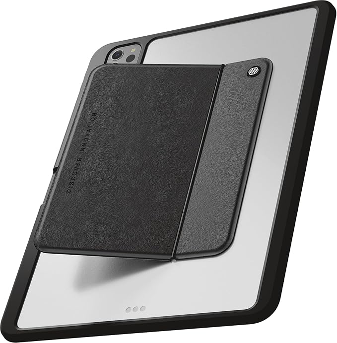 Nillkin Adhesive Invisible Slim Tablet Stand, Universal iPad Stand for Desk, Most Adjustable, Compatible with iPad/Galaxy Tab and All 9.7-11" Tablets, Black
