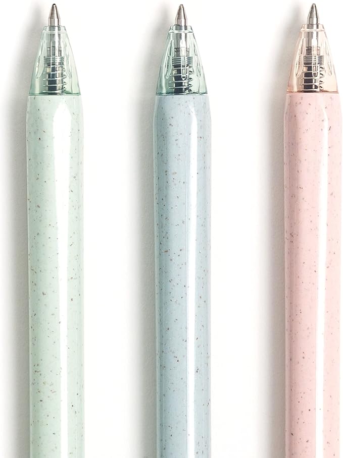U Brands U-Eco Gel Ink Pens, Pastel Speckle, 4 Count (4375T06-48) (Pack of 2)