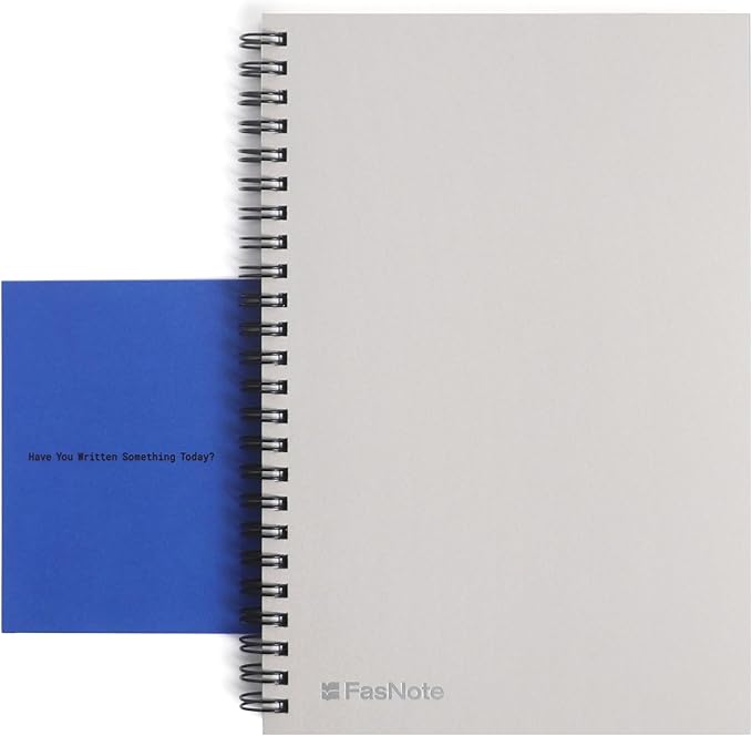 Blank Spiral Notebook 5.51 x 8.27 in (A5), 160 Pages Blank Paper, Wirebound Sketchbook for Drawing, Notes & Creative Ideas, Calendar Card Included (2025) (Iris)