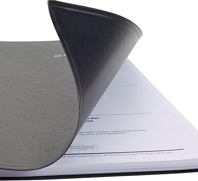 AT-A-GLANCE 2026 Planner, Weekly, 7" x 8-3/4", Medium, Block-Style, DayMinder, Black (G5350026)