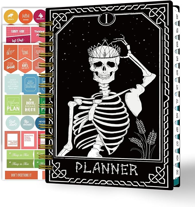 Ymumuda 2026 Planner, Daily Weekly Monthly Planner, 2026 Calendar Planner (Jan 2026 - Dec 2026), 8.4" x 6.3", Teacher School Student Work Agenda with Tabs, Ideal for School Office Supplies