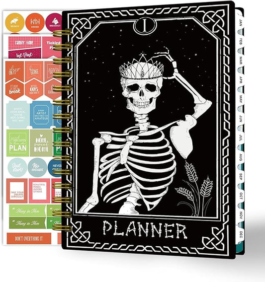 Ymumuda 2026 Planner, Daily Weekly Monthly Planner, 2026 Calendar Planner (Jan 2026 - Dec 2026), 8.4" x 6.3", Teacher School Student Work Agenda with Tabs, Ideal for School Office Supplies