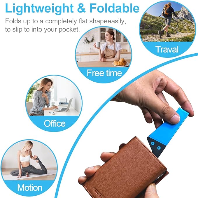 4 Pack Cell Phone Stand, Foldable Phone Holder for Desk Compatible with Phone 16 15 14 13 12 11 Pro Xs Xs Max Xr X 8, Nintendo Switch, All Phones