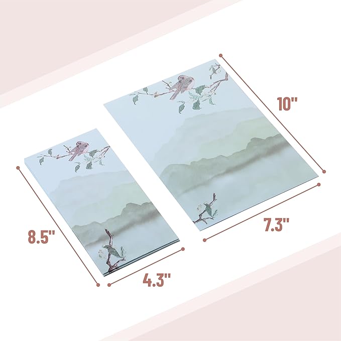 Mr. Pen Stationery Letter Set with Envelopes - 30 Writing Papers + 18 Envelopes, Cute Stationary Set for Writing Letters