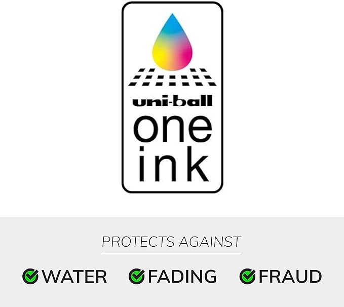 uniball one Retractable Gel Pens, Medium Point (0.7mm), Blue Ink, 12 Pack
