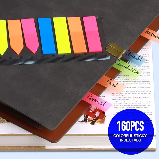 LEOBRO To Do List A5 Refill Paper, A5 Daily Planner Binder Insert Paper, with Page Marker, Paper Sheets for Stationery, 90 Sheets/180 Pages