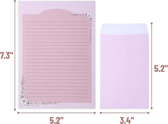 Mr. Pen- Stationery Writing Paper with Envelopes, 60 Letter Writing Paper with 30 Envelopes, Cute Stationary Set for Writing Letters, Letter Set