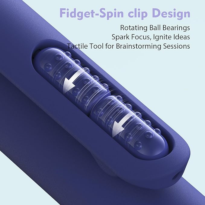 16Pcs Blue Ink Gel Pens，Quick-Dry 0.7mm Fine Point Fidget Pens for Smooth Writing, Journaling & Drawing, Aesthetic Pen for Women, School & Office Supplies (Vintage + Morandi Blue Ink 16Pack