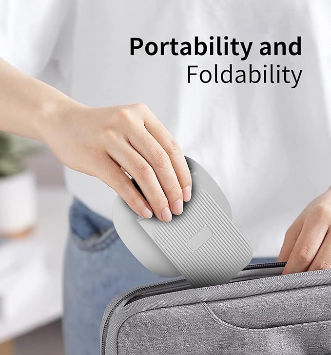 360° Degree Rotating Mobile Phone Holder,Fully Adjustable Foldable Desktop Phone Holder Stand Base,Foldable Desktop Cell Phone Stands for iPhone17 16 15 Pro Xr Xs Max X Plus iPad Samsung (K69-White)
