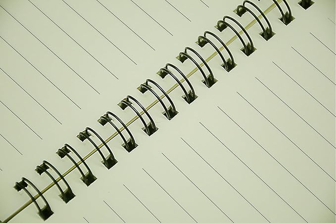 YYaaloa 8-Pack A5 Lined Sketch Book Soft Cover Spiral Notebooks Journals 120 Pages 5.7" x 8.3" Cream colored paper (A5 Lined Red 8pcs)
