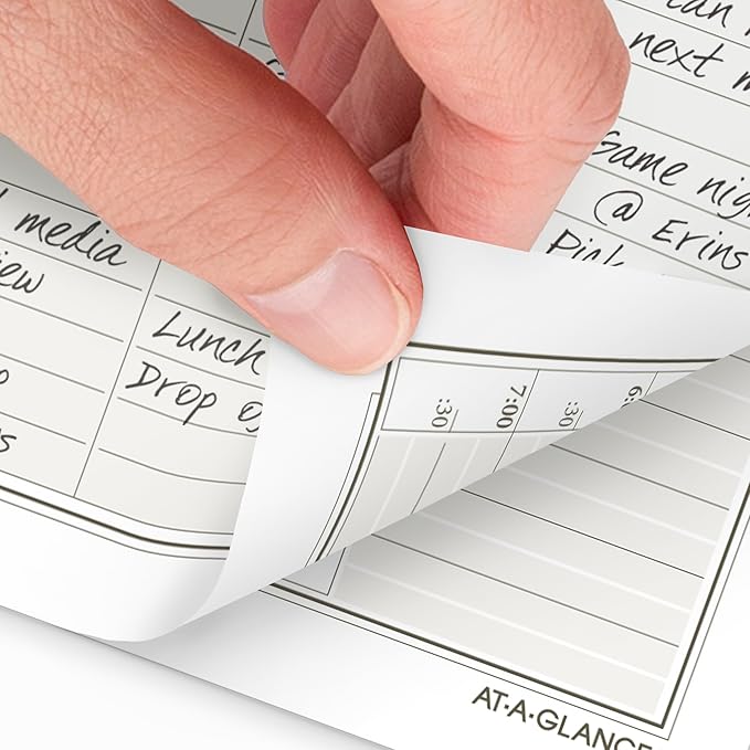 AT-A-GLANCE 2026 Planner Refill, Weekly & Monthly, 5.5" x 8.5", Desk Size 4, Column Style, Loose-Leaf (481-485-26)