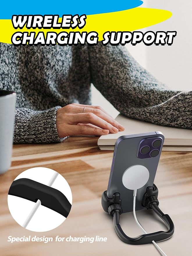 Easter Basket Stuffers for Teens Boys Girls Him Men Ideas: 2 Pack Thumbs Up Lazy Phone Stand Cell Phone Holder Easter Gifts for Kids Teenage Son Her Women Wife Adults Funny Cool Gadgets