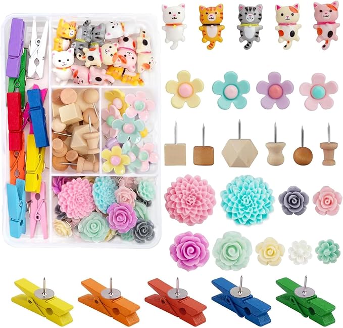 Large Cork Board for Walls, Yunihome 16 Pack 48" x 48" Felt Bulletin Board Wall Tiles for Home Kitchen School Office Wall Decor with Assorted Colors DIY Decorative Push Pins Sets