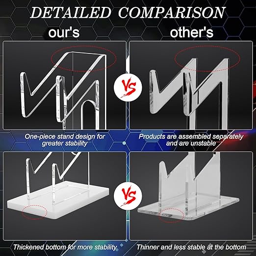 FYY Game Controller Holder 2 Tiers - Universal Dual Controller Stand with Headphone Holder, Acrylic White Display Stand Compatible with Nintendo Switch Xbox PS5 PS4, Desk Mount