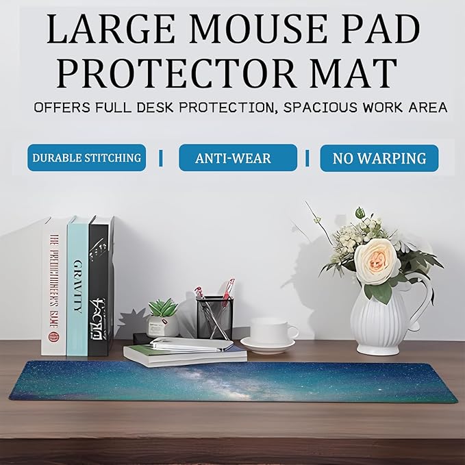 Cute Cherry Gaming Mouse Pad – 12x31.5in Non-Slip Rubber Desk Mat with Sweet Fruit Design – Large Extended Mousepad for Office Home – Deskmat Gifts for Food and Kawaii Decor Enthusiasts Decor