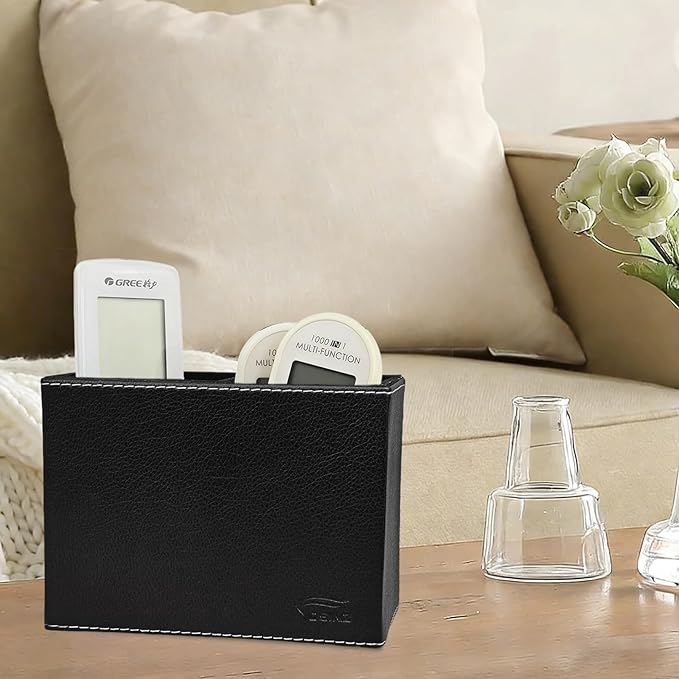 Pen Pencil Holder Cup Container PU Leather Desk Organizer Stand Decor Brush Scissor Holder Decoration Office Desk Home School
