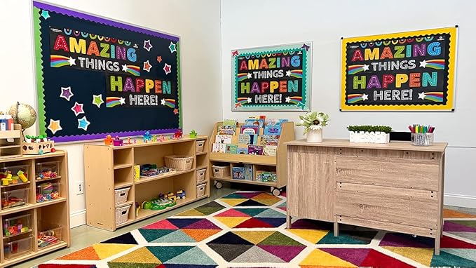 Sproutbrite Classroom Decorations - Banner Posters for Teachers - Bulletin Board and Wall Decor for Pre School, Elementary and Middle School Themes