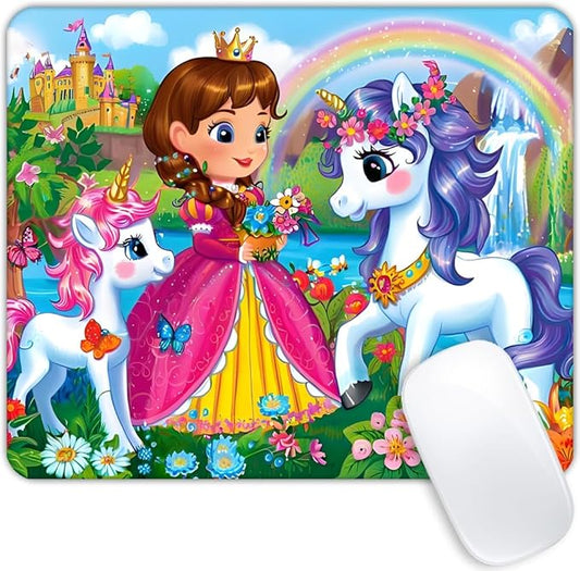 The Queen and The Unicorn Mouse pad Customized Mousepad Non-Slip Rubber Base Mouse Pads for Computers Laptop Office Desk Accessories Mouse pad